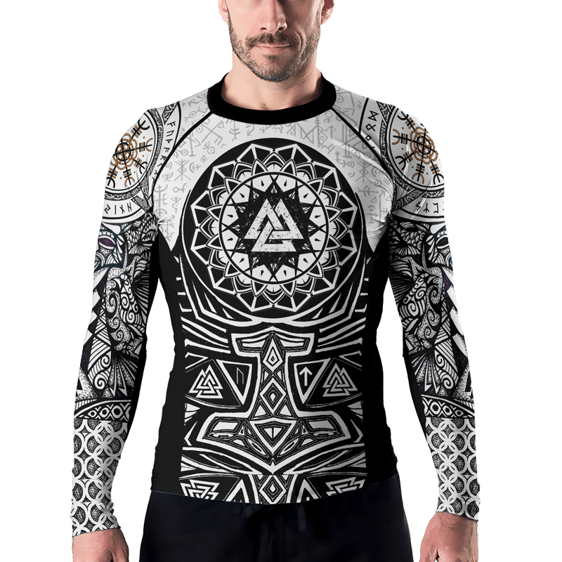 Rashninja Odin Viking Men's Long Sleeve Rash Guard