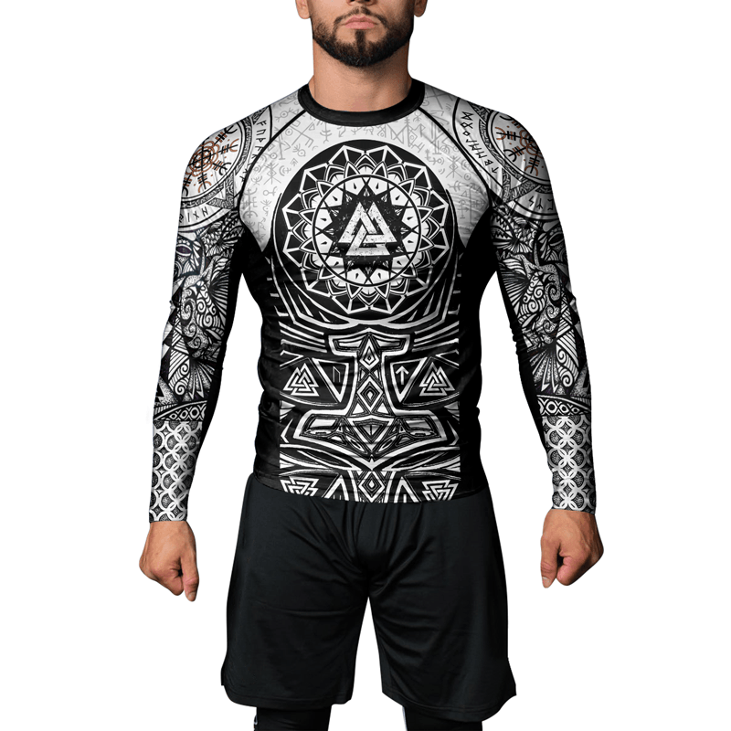 Rashninja Odin Viking Men's Long Sleeve Rash Guard