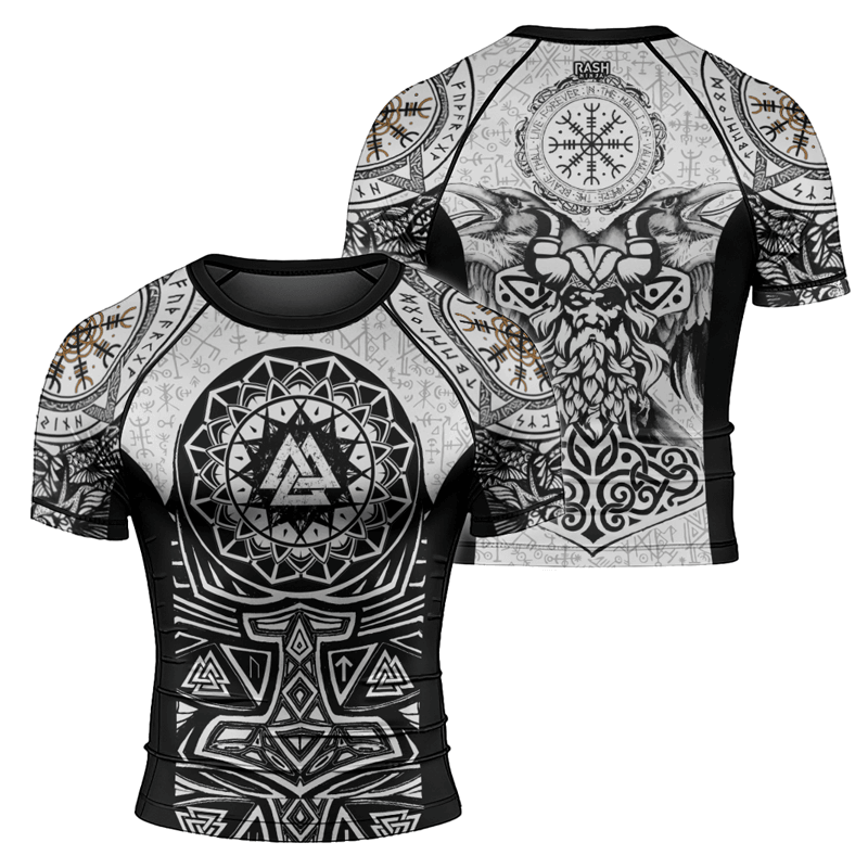Rashninja Odin Viking Men's Short Sleeve Rash Guard