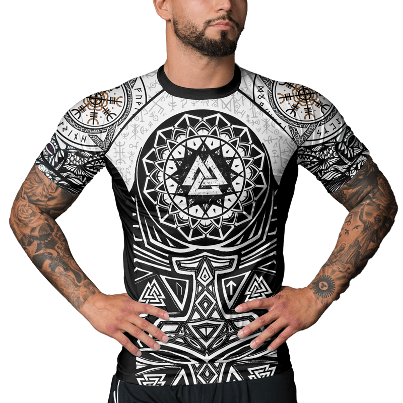 Rashninja Odin Viking Men's Short Sleeve Rash Guard