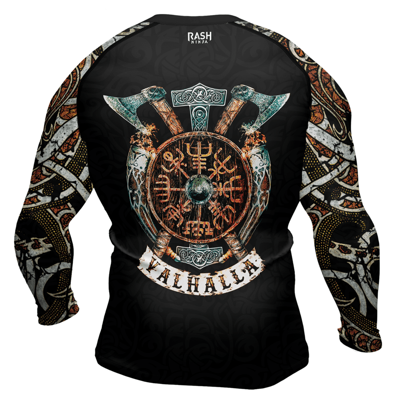 Rashninja Valhalla Weapon Men's Long Sleeve Rash Guard