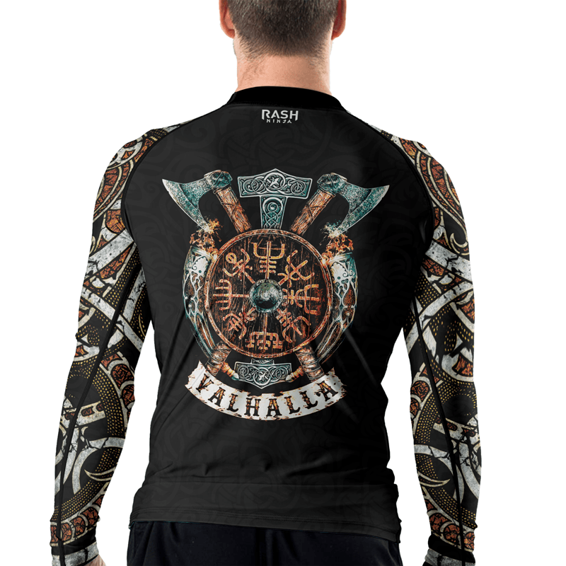 Rashninja Valhalla Weapon Men's Long Sleeve Rash Guard