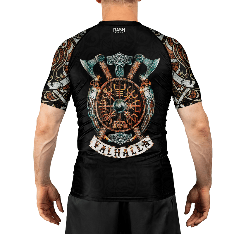Rashninja Valhalla Weapon Men's Short Sleeve Rash Guard