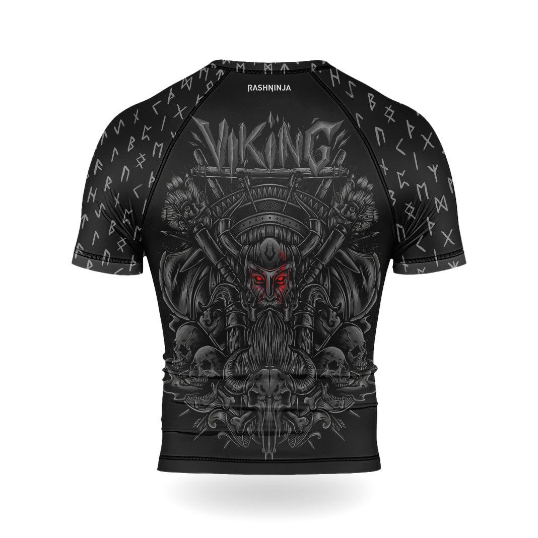 Rashninja Viking Jormungandr Men's Short Sleeve Rash Guard