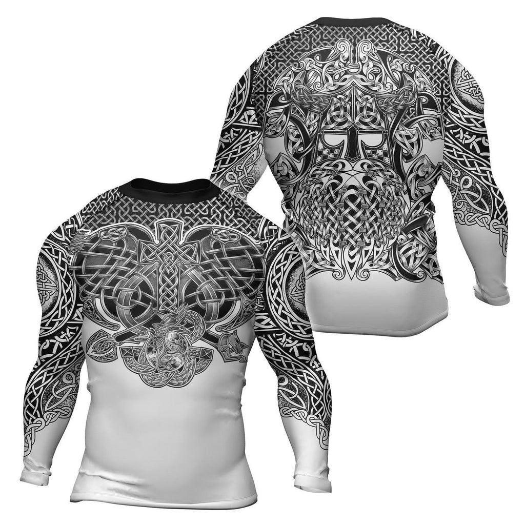 Rashninja Viking Valor Men's Long Sleeve Rash Guard
