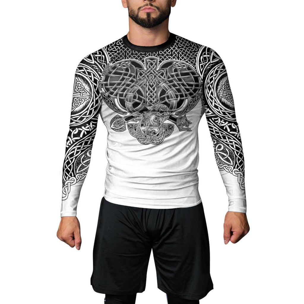 Rashninja Viking Valor Men's Long Sleeve Rash Guard
