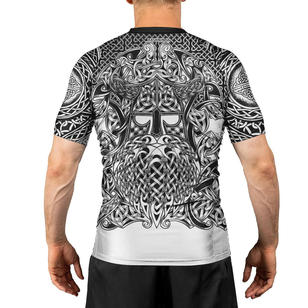 Rashninja Viking Valor Men's Short Sleeve Rash Guard