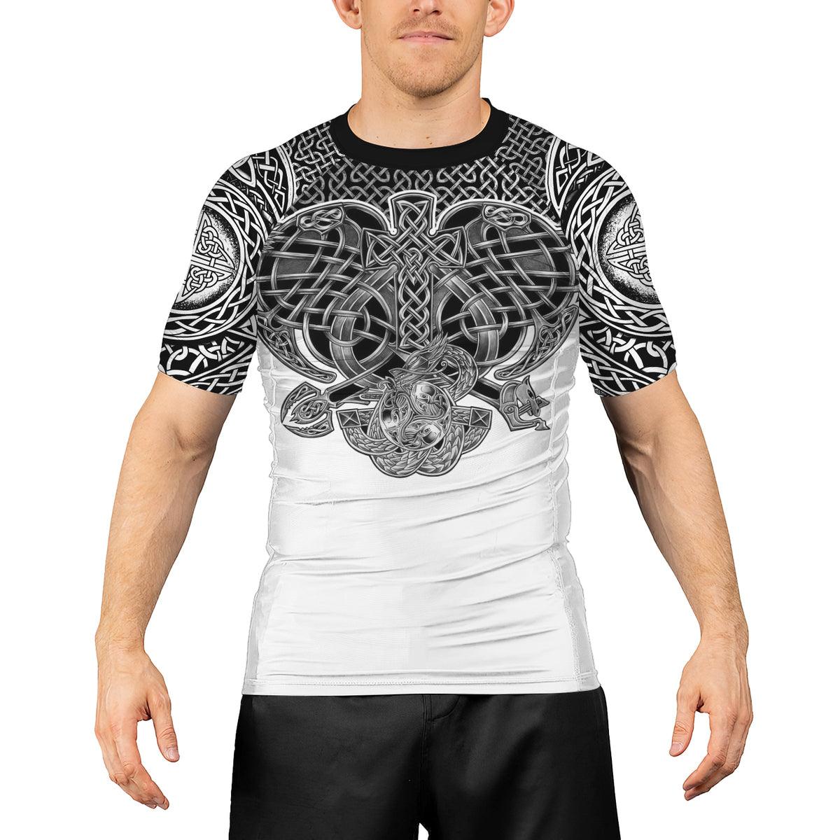 Rashninja Viking Valor Men's Short Sleeve Rash Guard