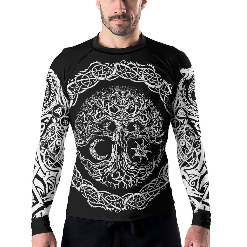 Rashninja Yggdrasil Men's Long Sleeve Rash Guard