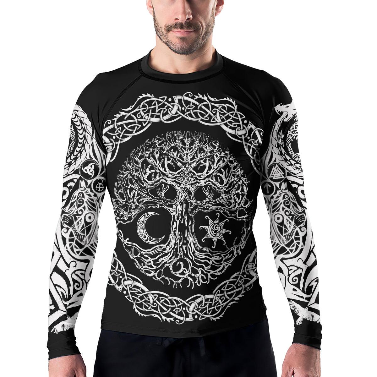 Rashninja Yggdrasil Men's Long Sleeve Rash Guard