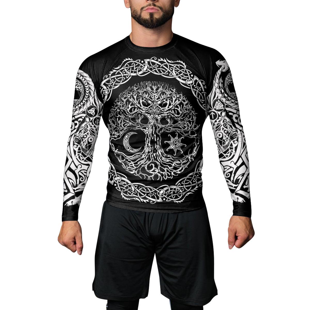 Rashninja Yggdrasil Men's Long Sleeve Rash Guard