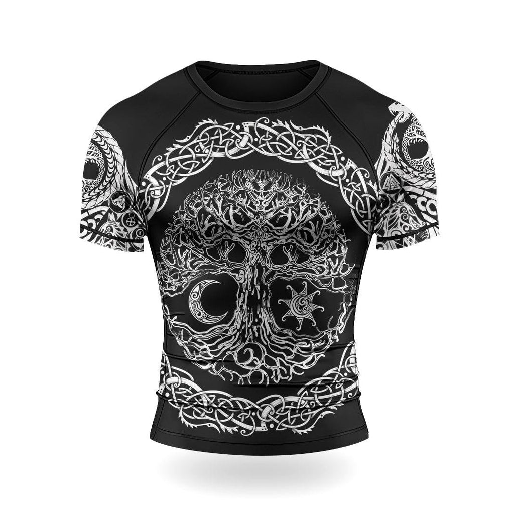 Rashninja Yggdrasil Men's Short Sleeve Rash Guard