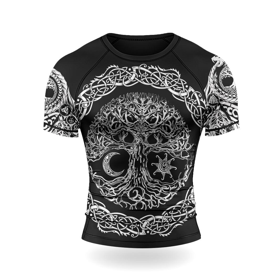 Rashninja Yggdrasil Men's Short Sleeve Rash Guard