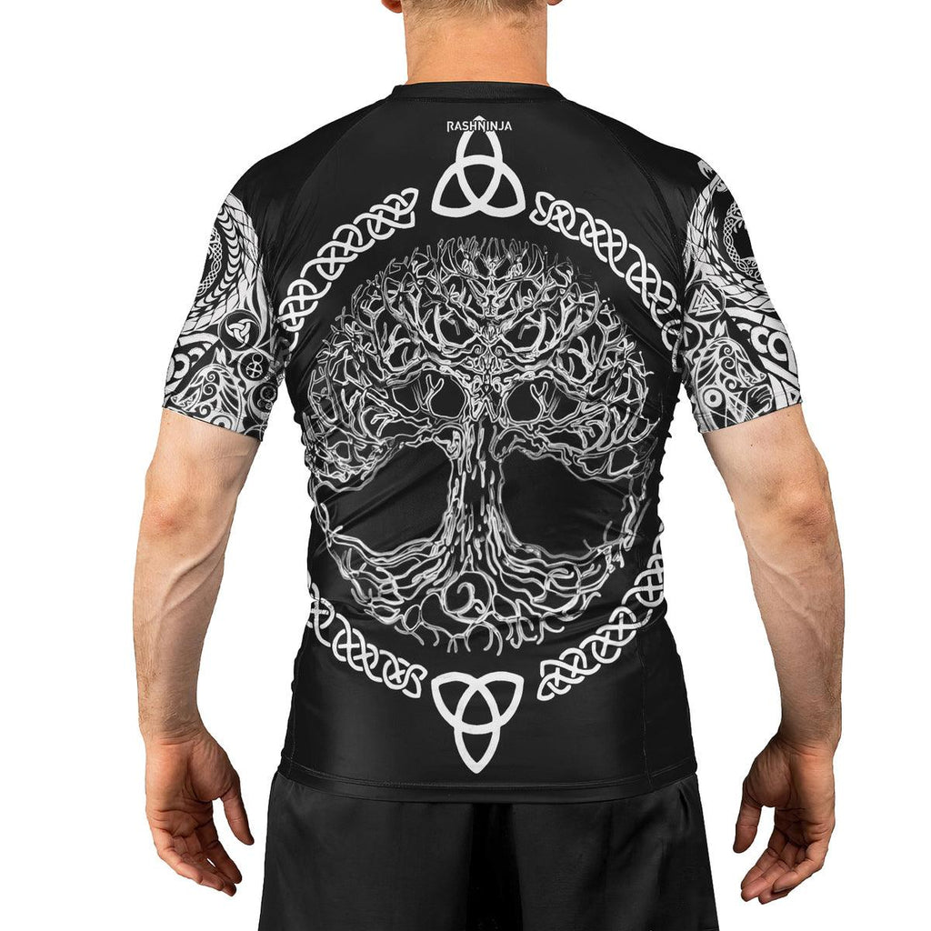 Rashninja Yggdrasil Men's Short Sleeve Rash Guard