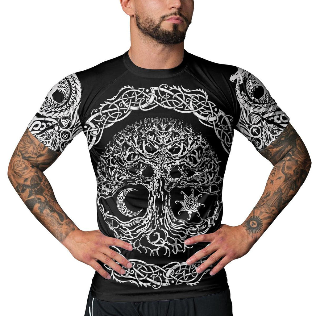 Rashninja Yggdrasil Men's Short Sleeve Rash Guard