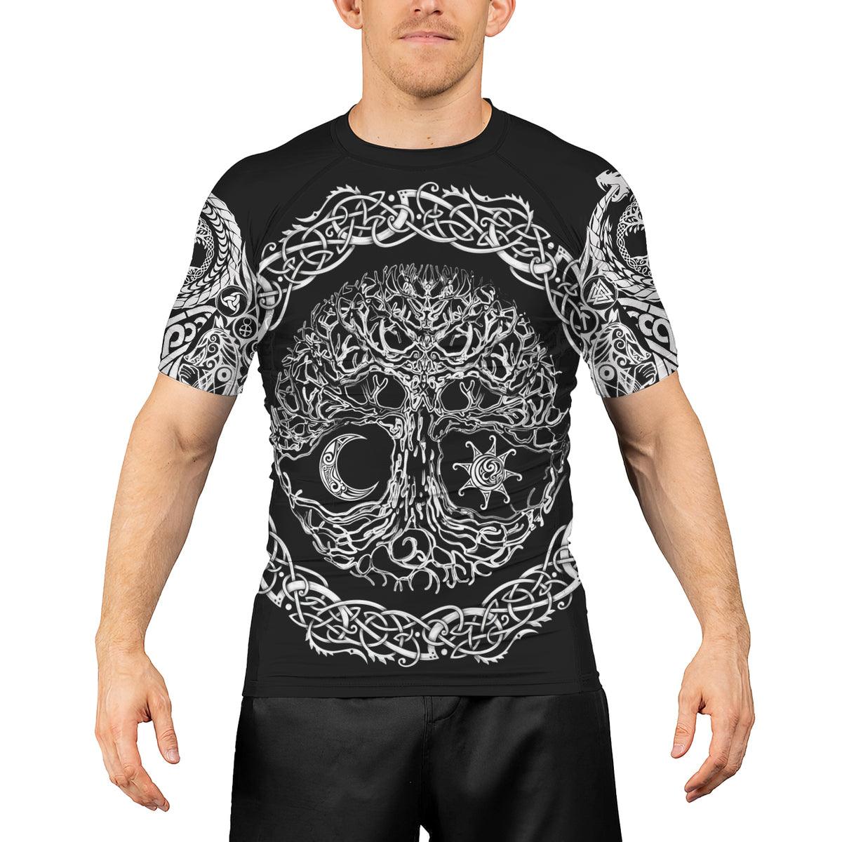 Rashninja Yggdrasil Men's Short Sleeve Rash Guard