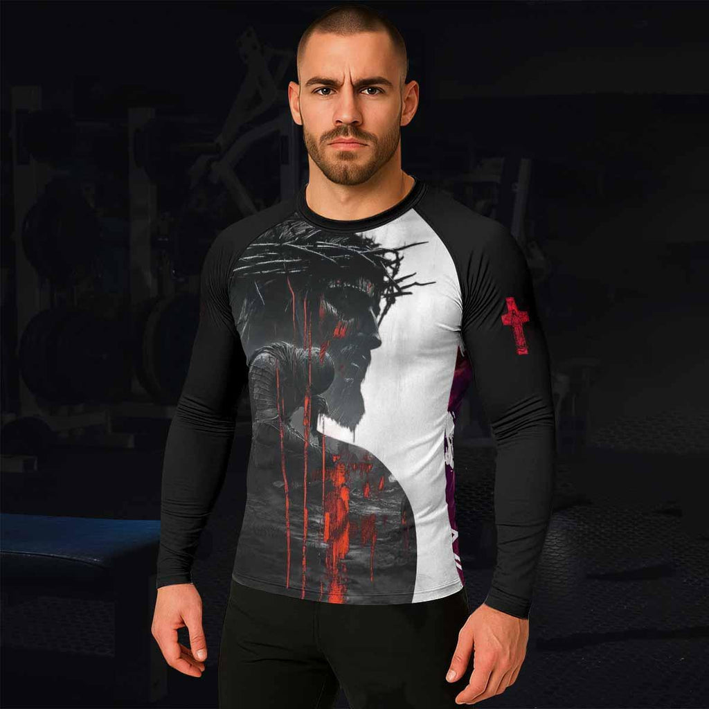 Red Redemption Rash Guard