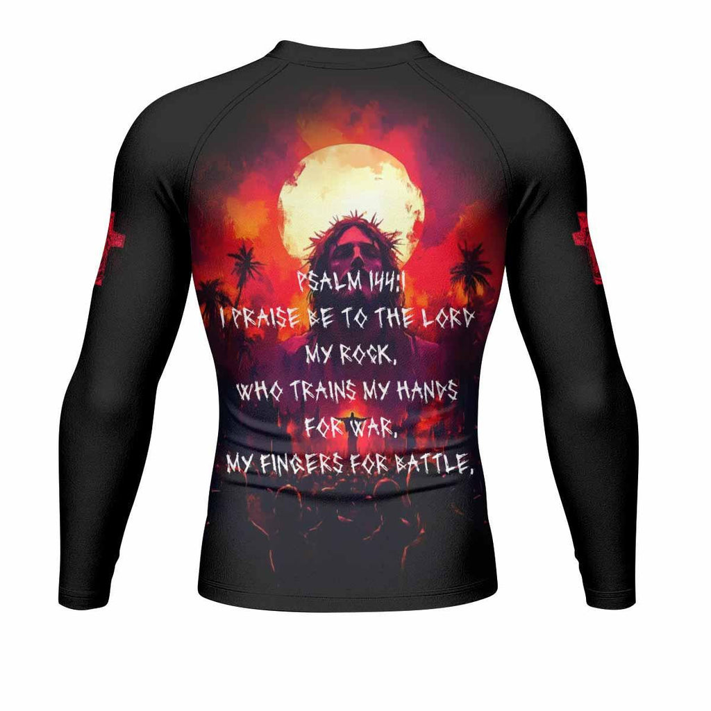 Red Redemption Rash Guard