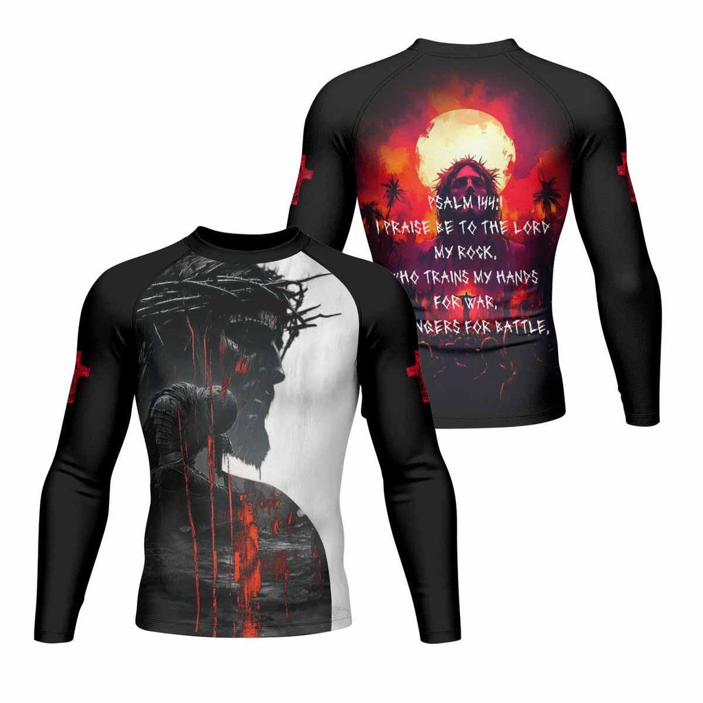 Red Redemption Rash Guard