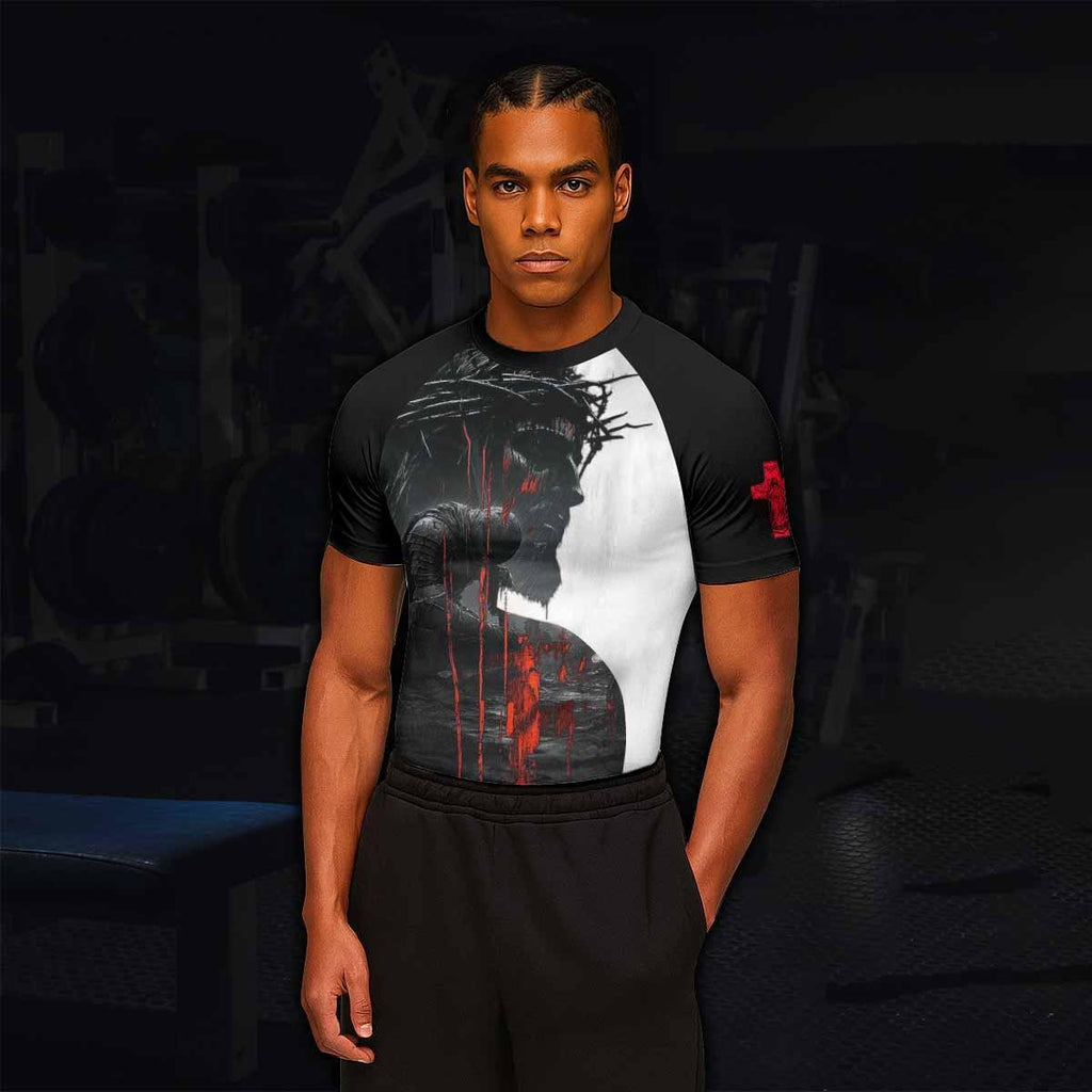 Red Redemption Rash Guard