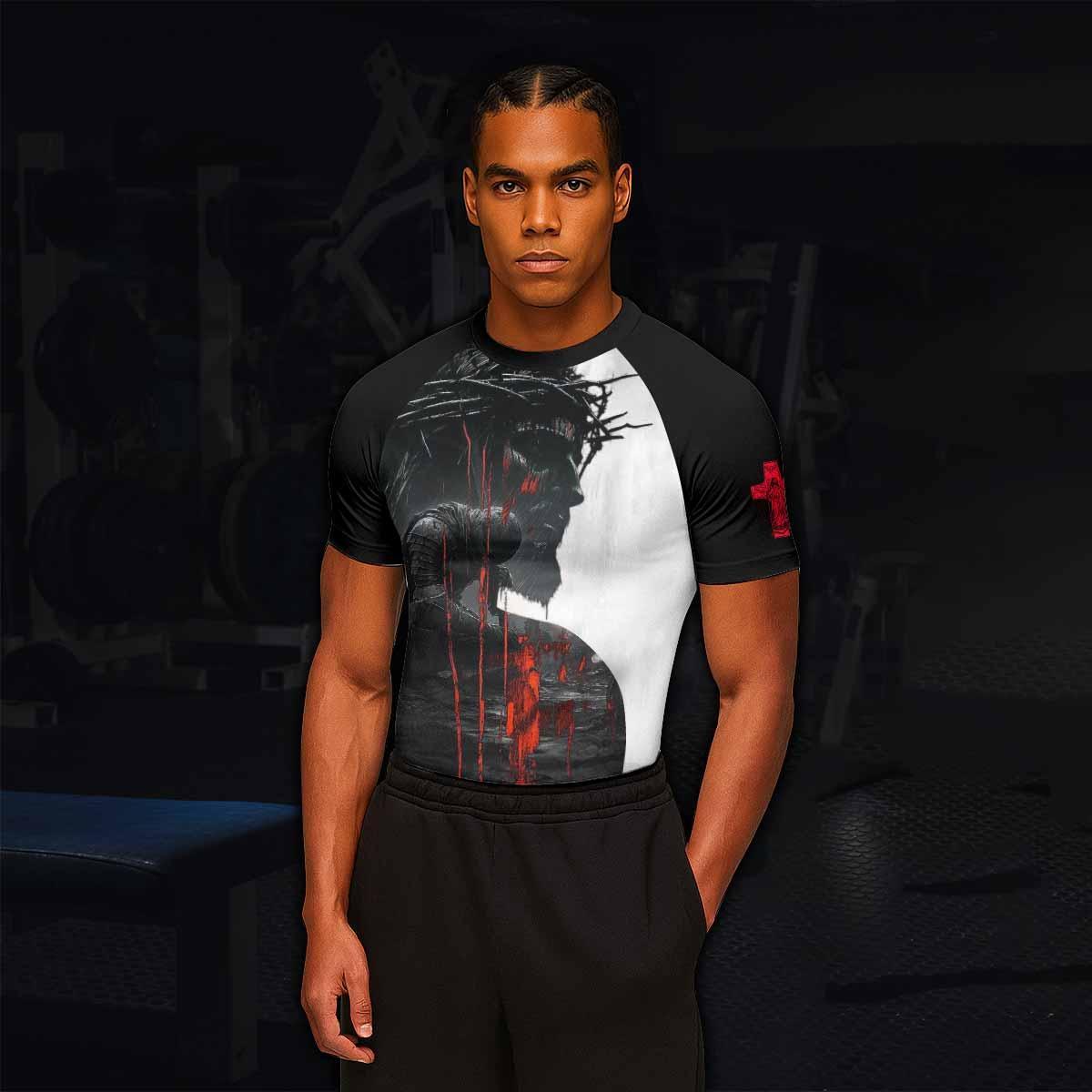 Red Redemption Rash Guard