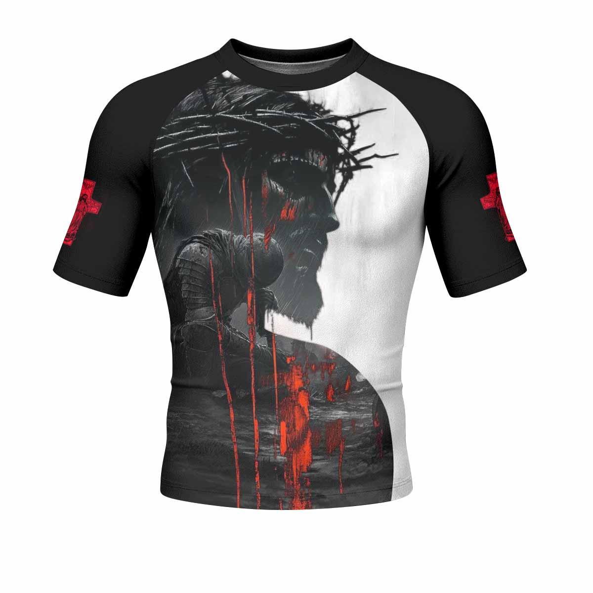 Red Redemption Rash Guard