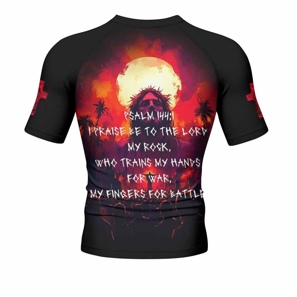Red Redemption Rash Guard