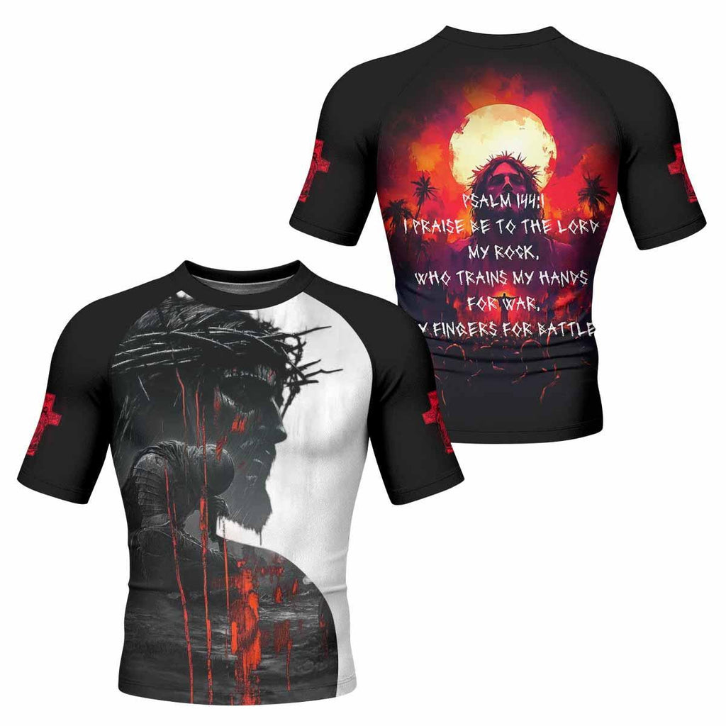 Red Redemption Rash Guard