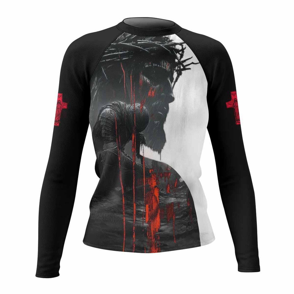 Red Redemption Rash Guard