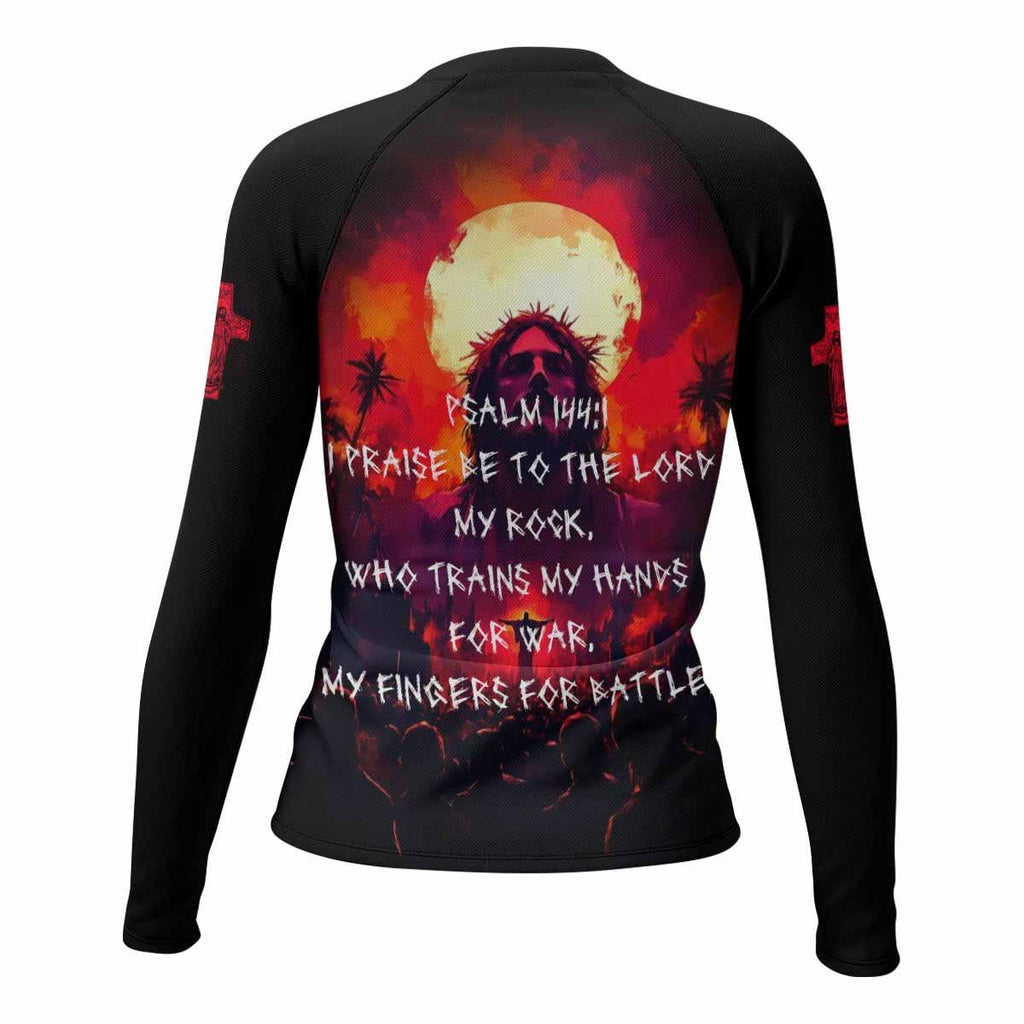 Red Redemption Rash Guard