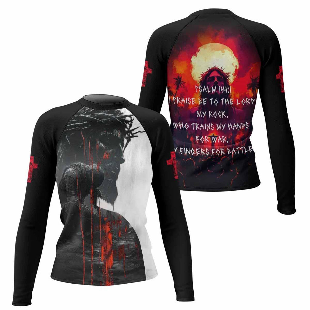 Red Redemption Rash Guard