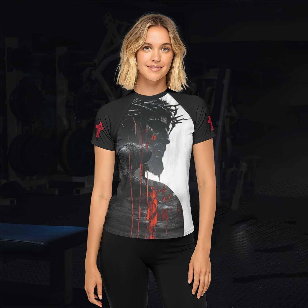 Red Redemption Rash Guard