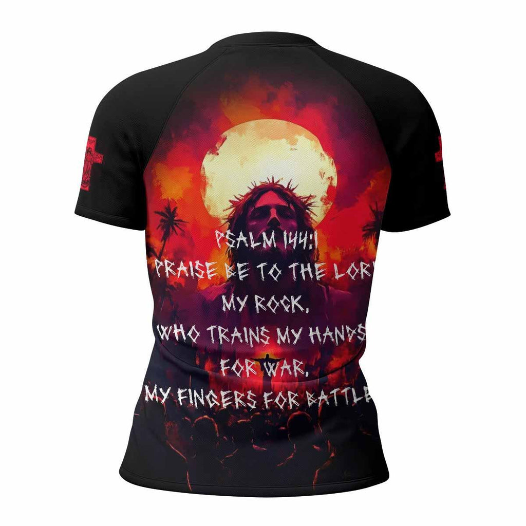 Red Redemption Rash Guard