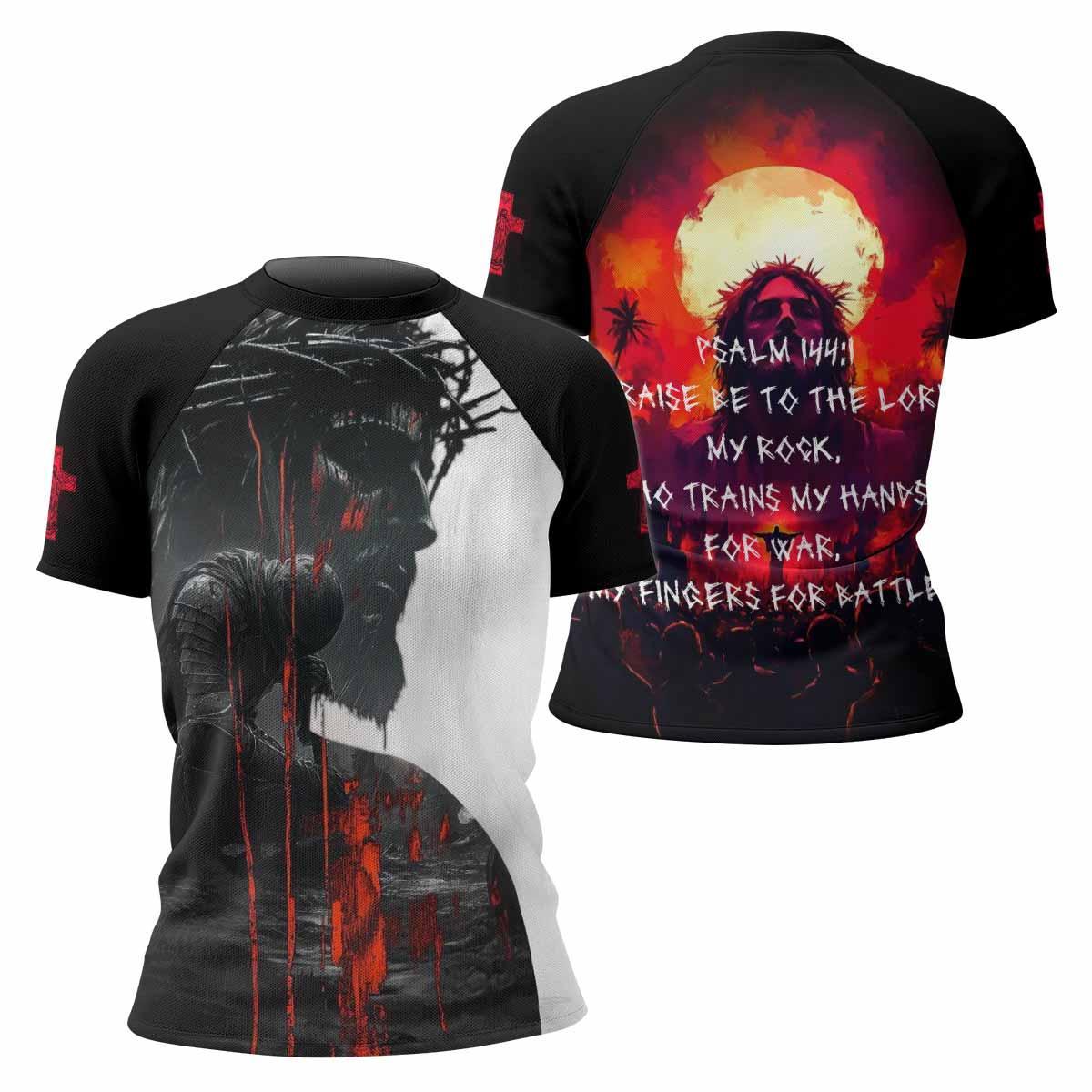 Red Redemption Rash Guard