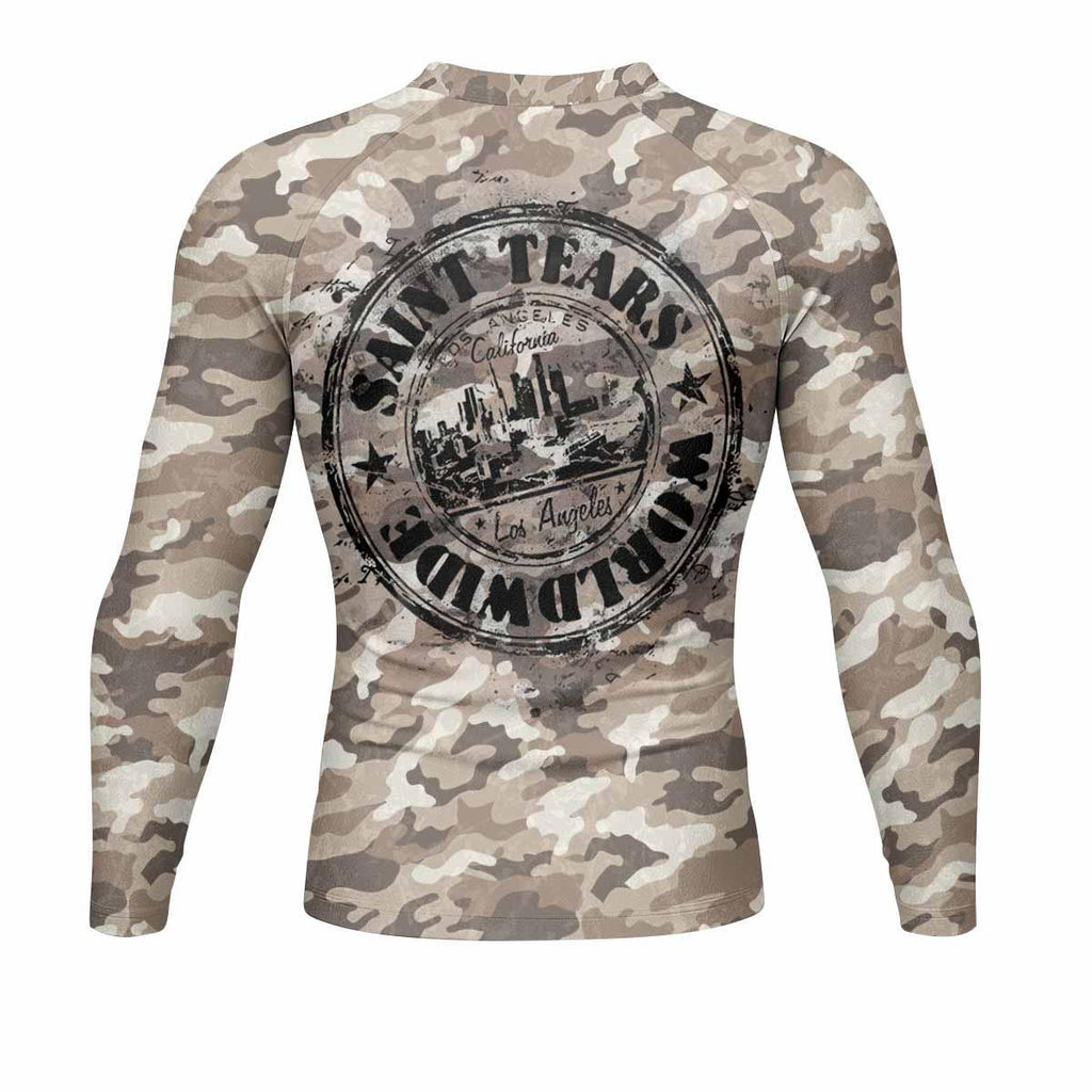 Saint Tears Camo Rash Guard