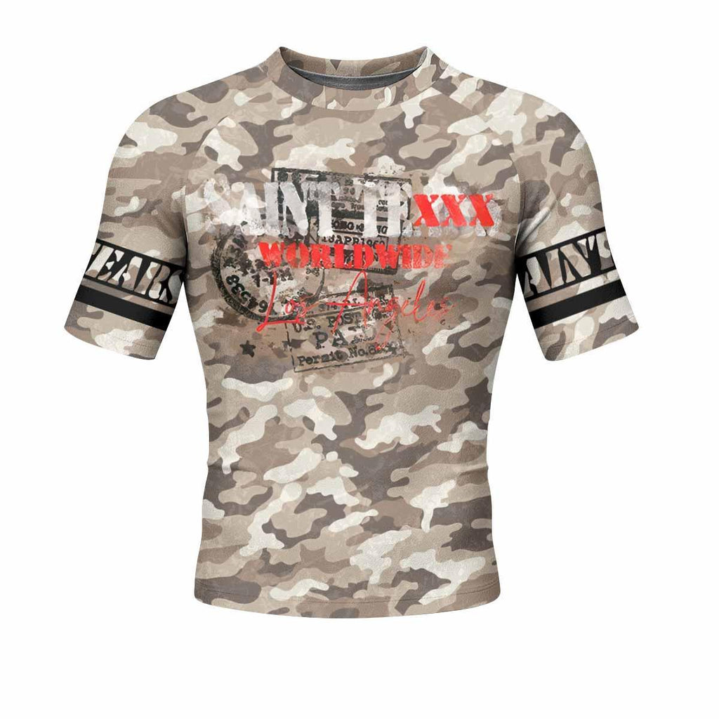 Saint Tears Camo Rash Guard