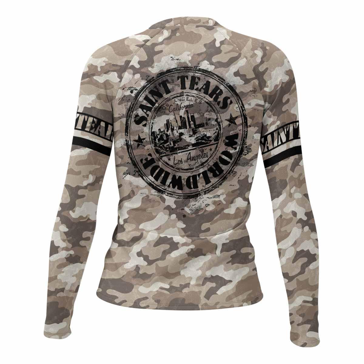 Saint Tears Camo Rash Guard