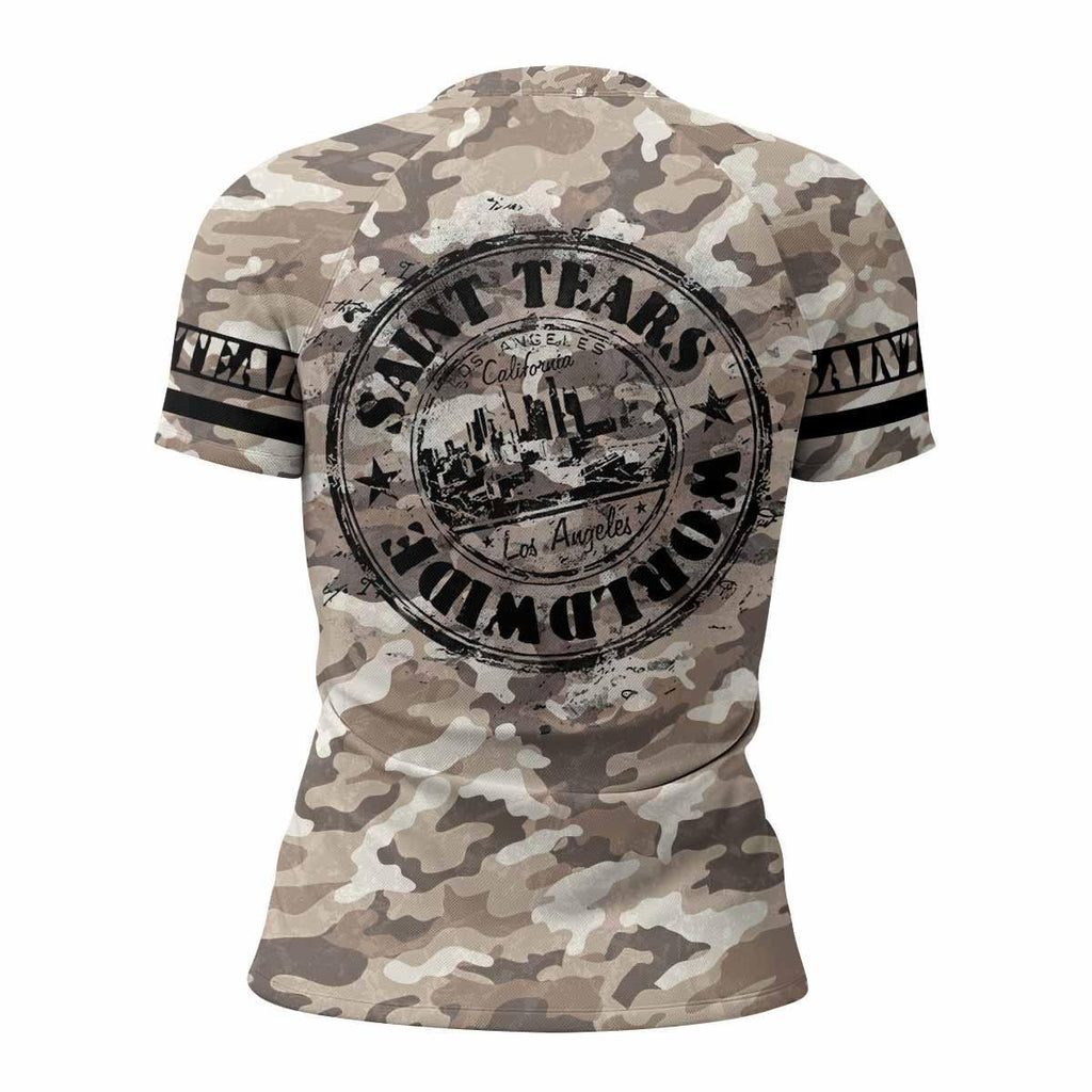 Saint Tears Camo Rash Guard