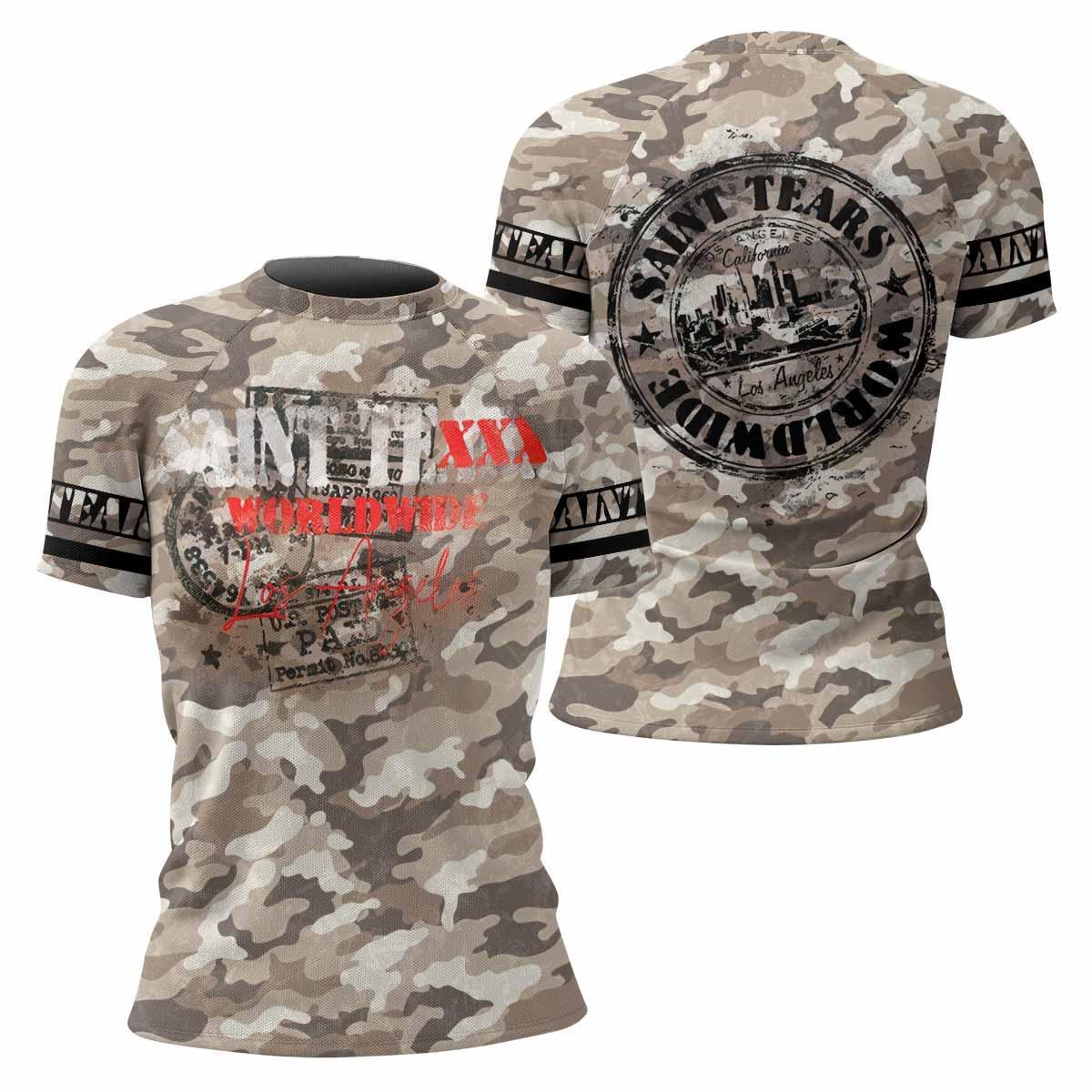 Saint Tears Camo Rash Guard