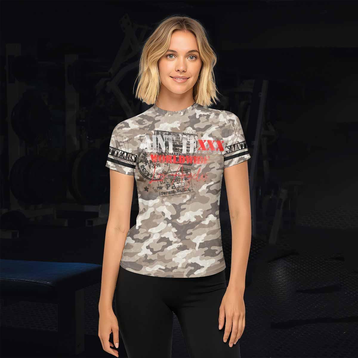 Saint Tears Camo Rash Guard