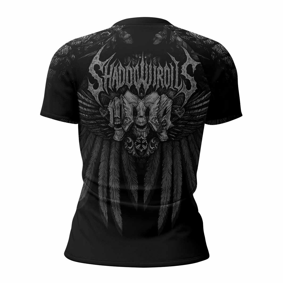 Savage Winged Skull Rash Guard
