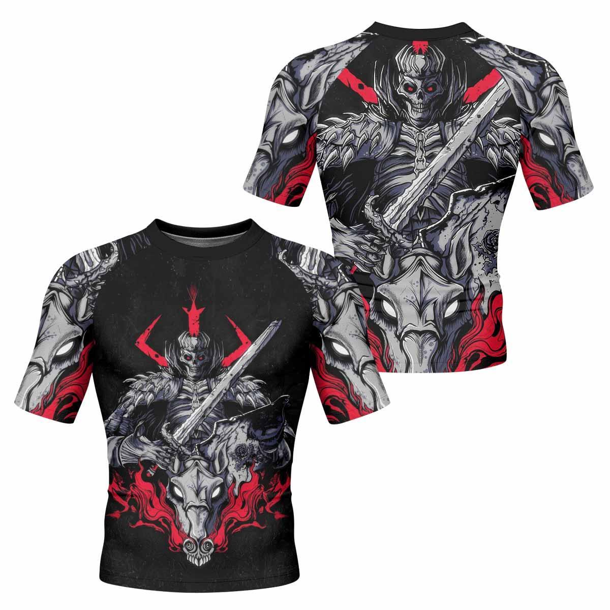 Skull Knight Berserk Rash Guard