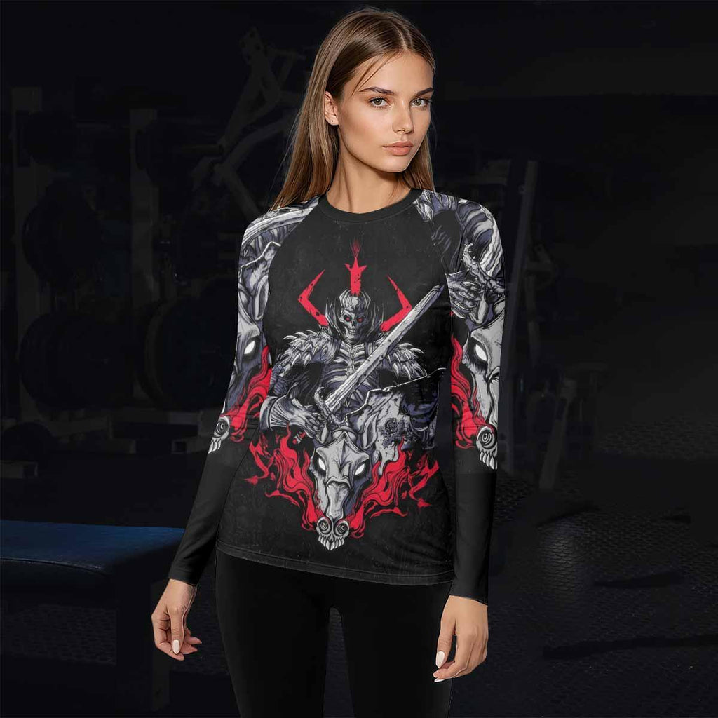 Skull Knight Berserk Rash Guard