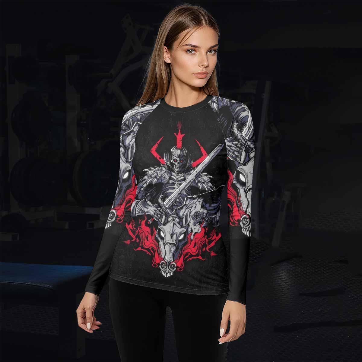 Skull Knight Berserk Rash Guard