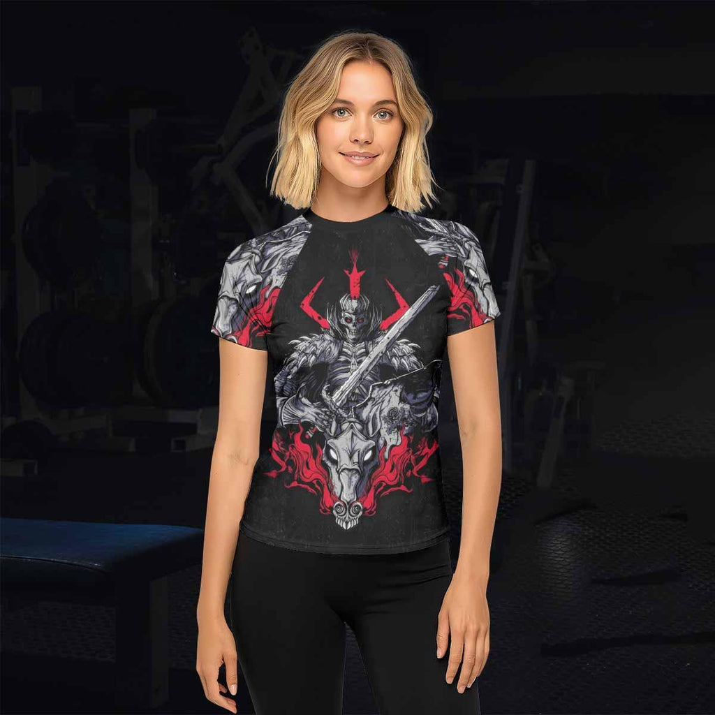 Skull Knight Berserk Rash Guard
