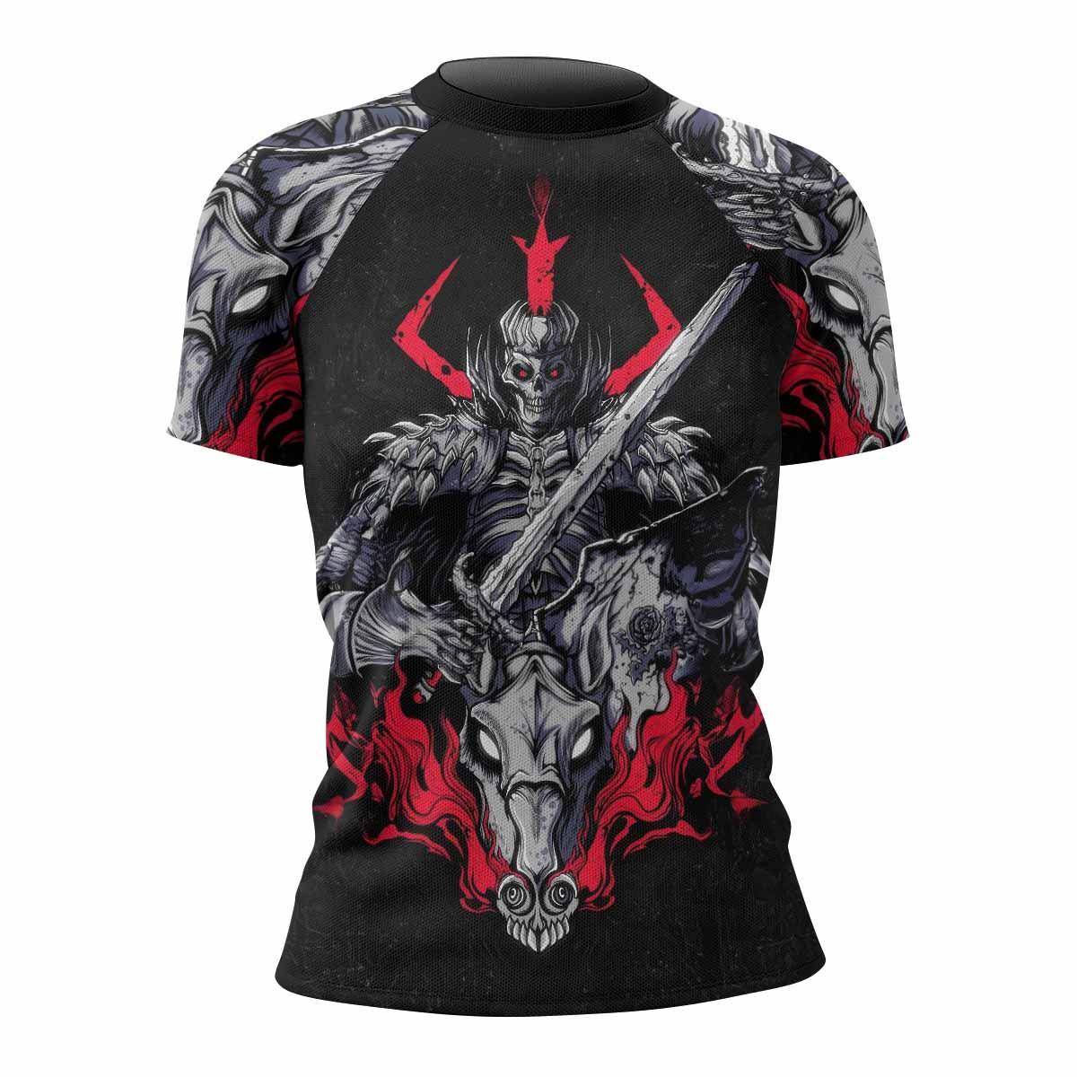 Skull Knight Berserk Rash Guard