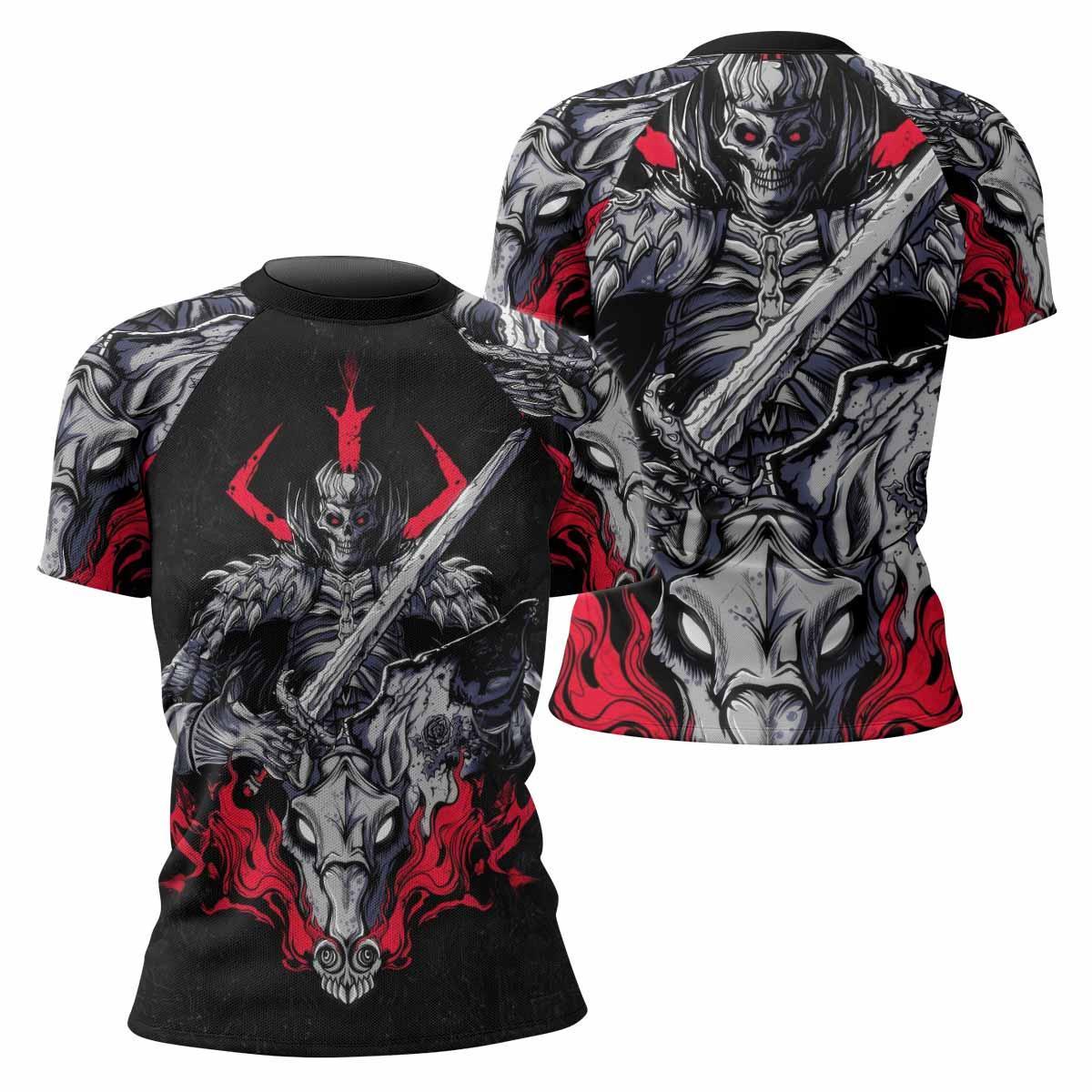 Skull Knight Berserk Rash Guard