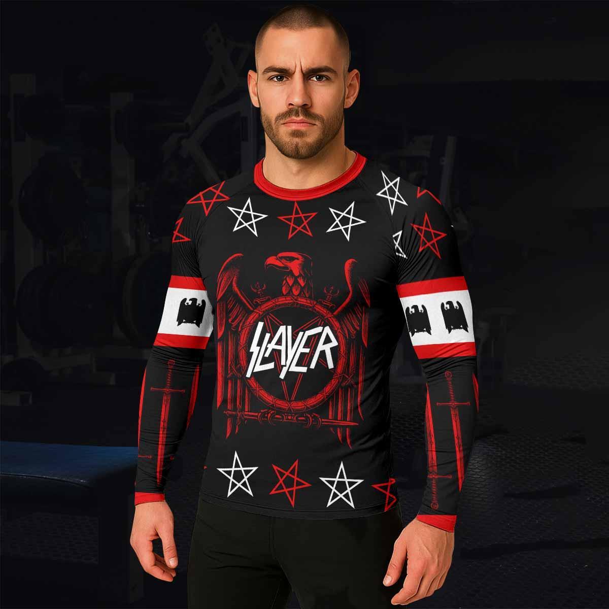Slayer Red Eagle Rash Guard