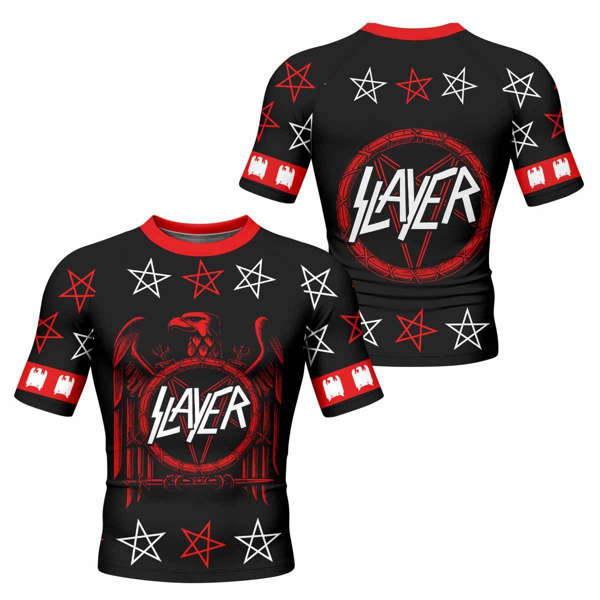 Slayer Red Eagle Rash Guard