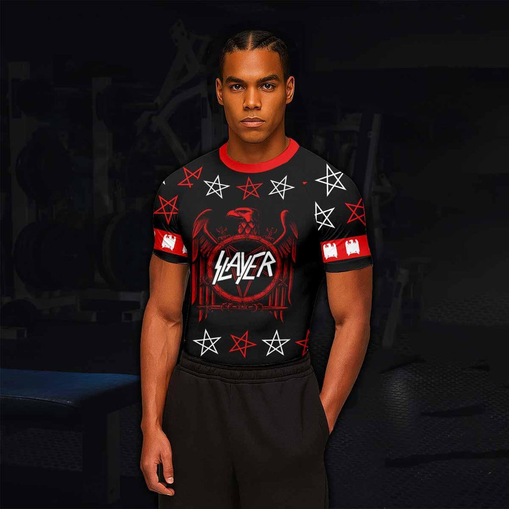 Slayer Red Eagle Rash Guard